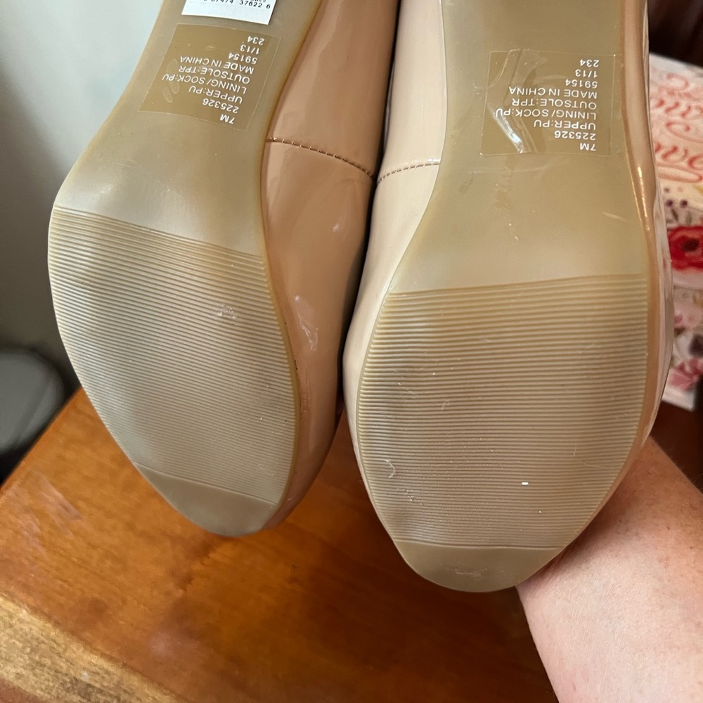 Nude heels